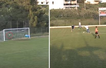 VIDEO Remek djelo u 1. ŽNL Splitsko-dalmatinske: Majstor zabio golčinu s pola terena...