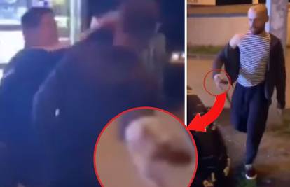 VIDEO Bježi! Ponio je granatu: Suluda snimka tučnjave ispred kioska. Ozlijeđeno petero ljudi