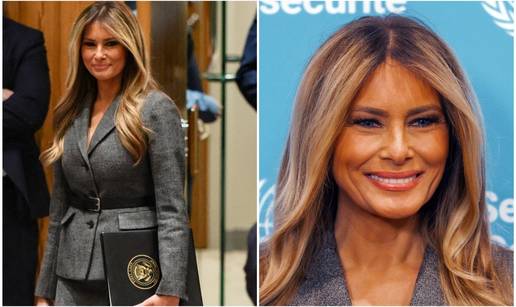 'Trackaju' isti puder? Melania osvanula naran&ccaron;asta kao Trump
