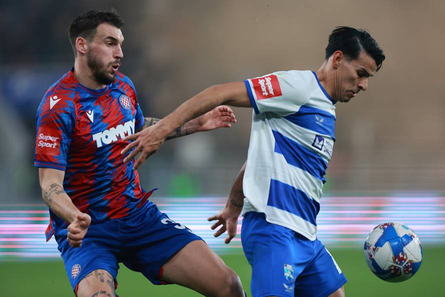 Osijek: U derbiju 21. kola SuperSport HNL-a Osijek i Hajduk odigrali 1:1