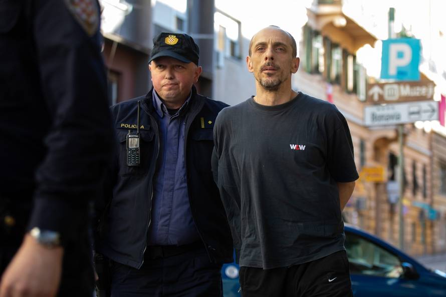 Privođenje Branka Rafajeca na Županijski sud