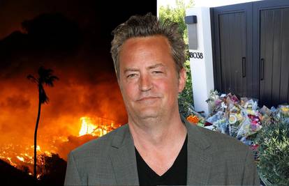 Buktinja okružila kuću u kojoj je umro glumac Matthew Perry...