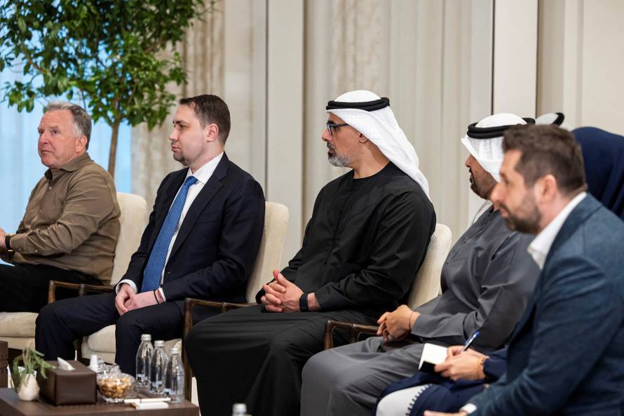 UAE President Receives Delegation Heads for US Russia Ukraine Talks