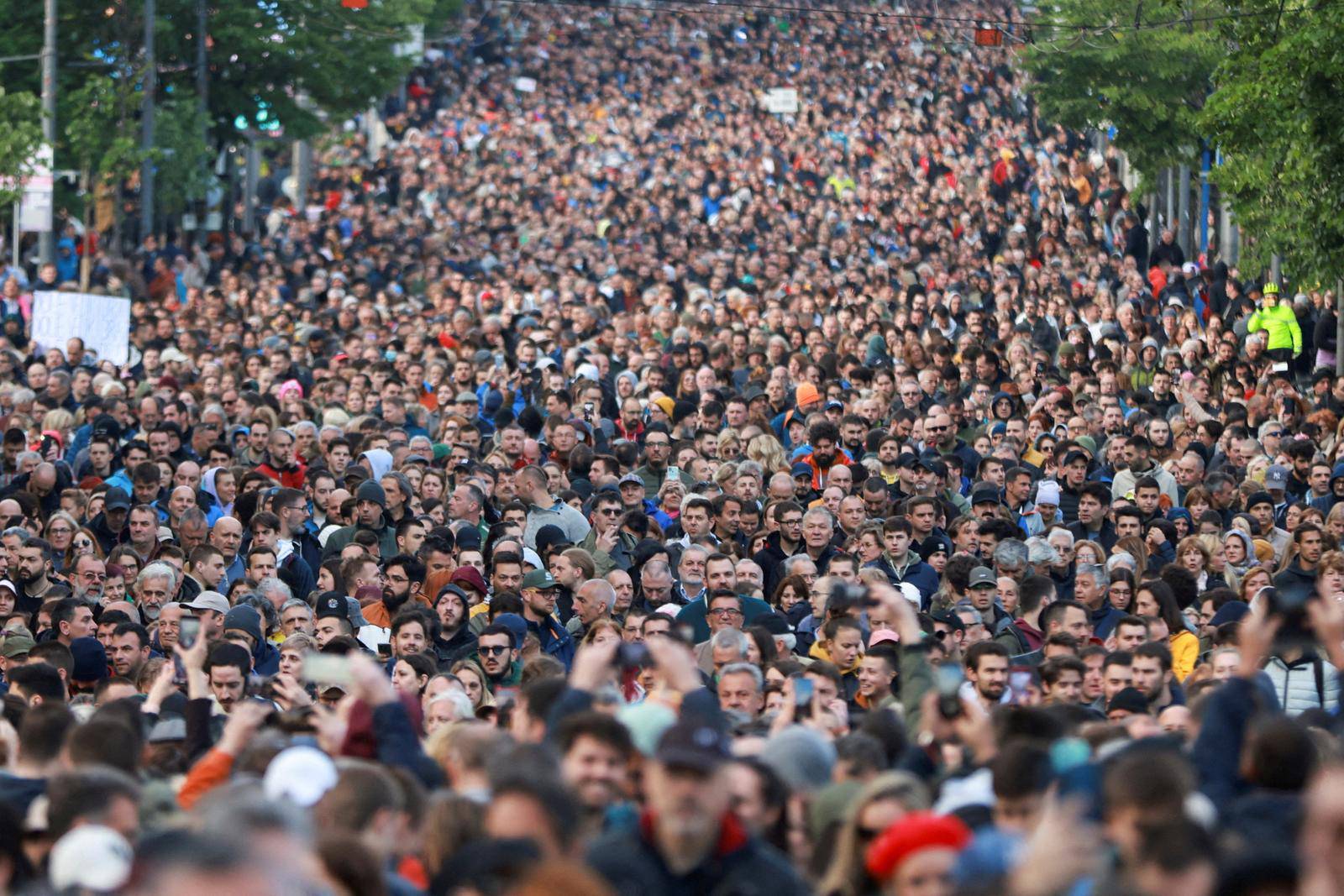 Protest "Serbia against violence" in Belgrade