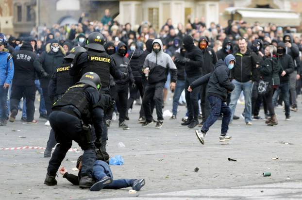 Demonstration against the Czech government