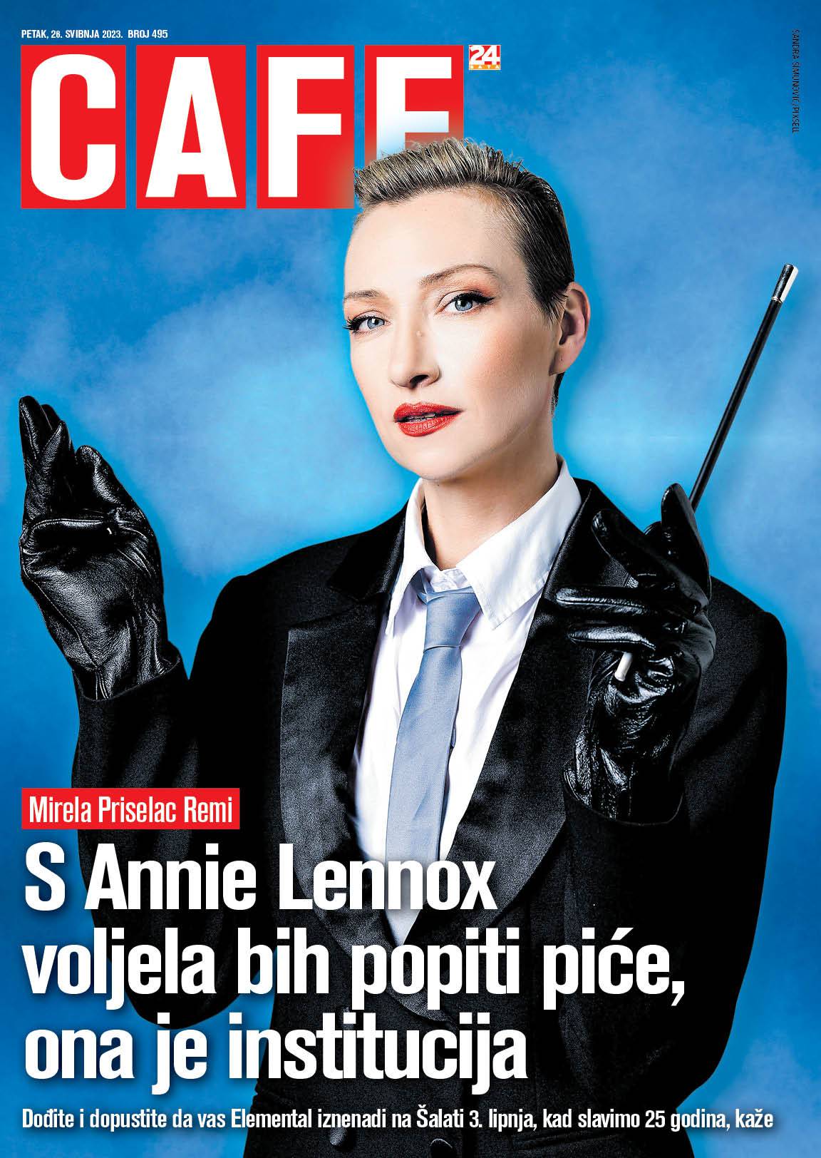 Pjevačica Elementala, Mirela Priselac Remi baš kao Annie Lennox: Velika mi je čast...