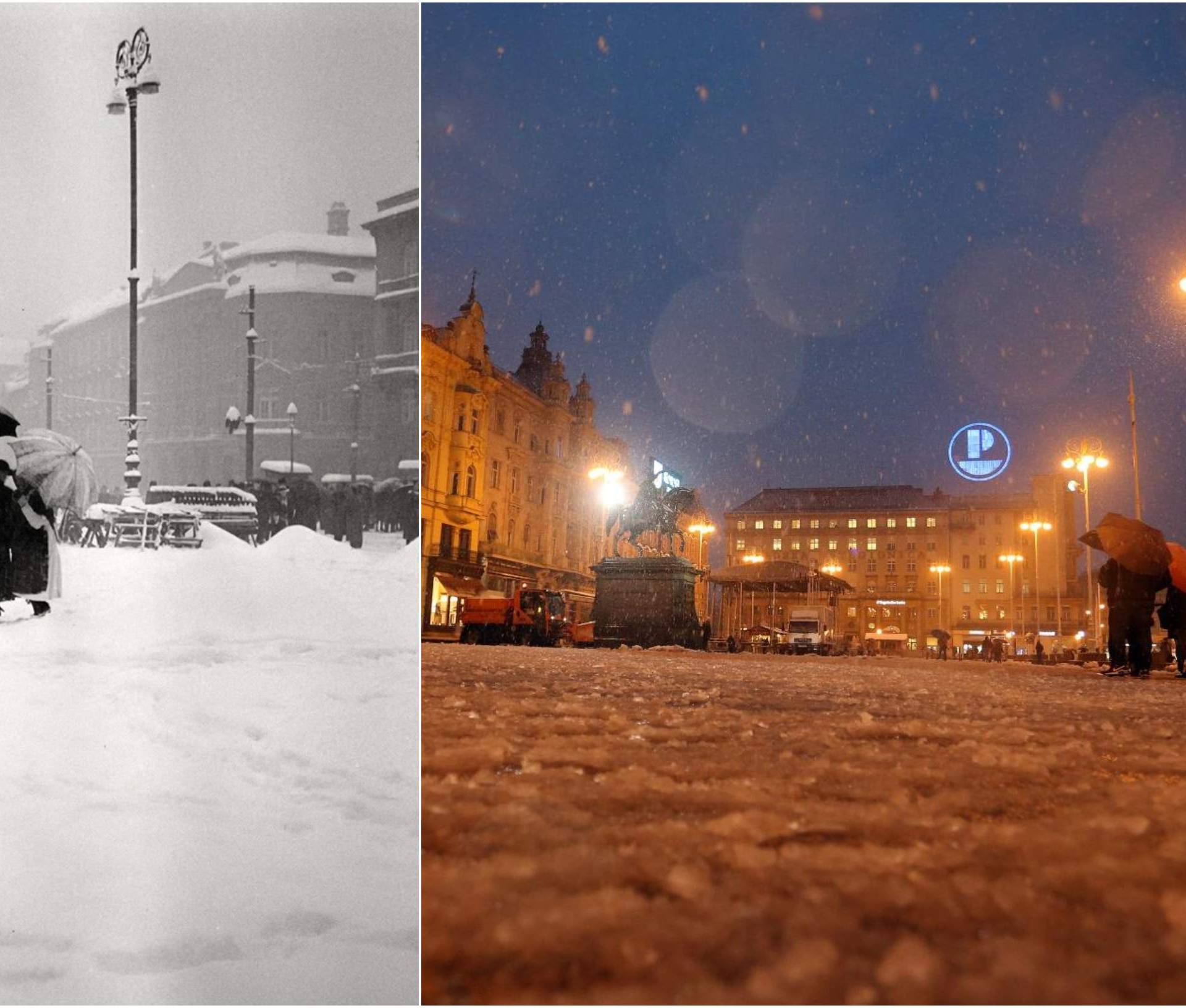 Zagreb za Advent nekad, kad u gradu nije bilo ni 'k' od kućica