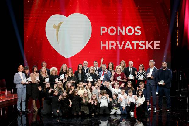 Zagreb: Ceremonial awarding of the 24 hours Pride of Croatia award