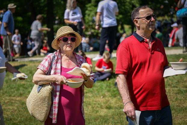 Zagreb: Proslava Međunarodnog praznika rada na Maksimiru