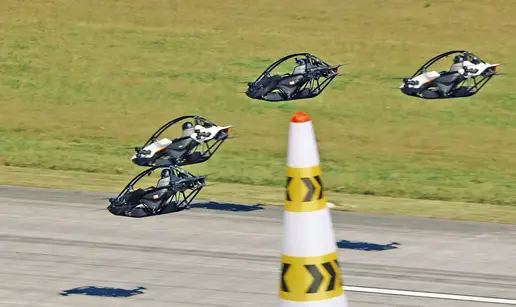 Formula u zraku: Ovako izgleda kad se utrkuju leteći 'auti'