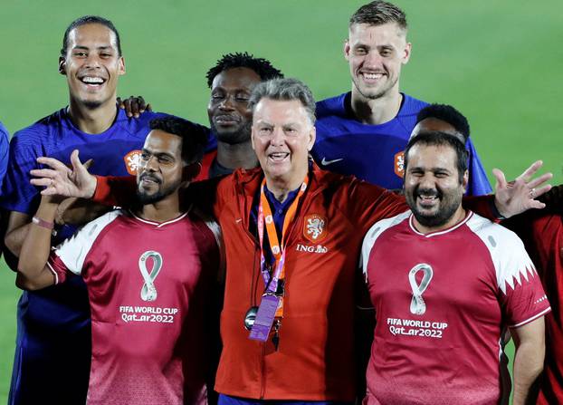 FIFA World Cup Qatar 2022 - Netherlands team hold a community engagement event