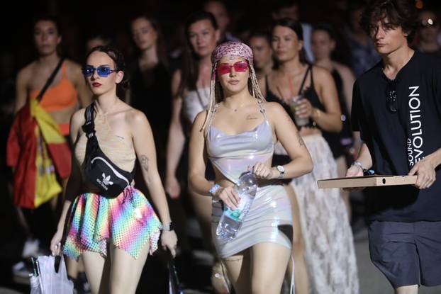 Ljubitelji tehno glazbe dolaze na treću i zadnju noć Ultra Europe festivala 2025.