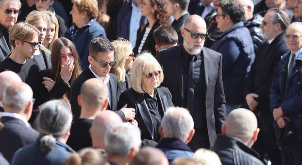 Split: Posljednji ispraćaj oca Igora Tudora