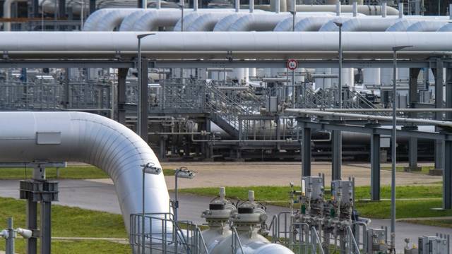 Nord Stream 2 - Pressure drop in gas pipeline
