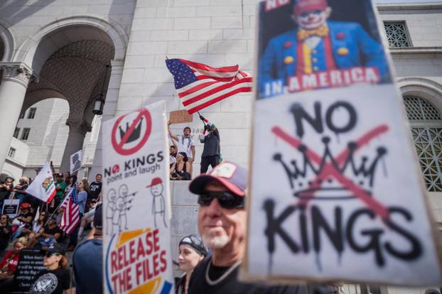 "No Kings" protest against U.S. President Donald Trump's administration policies in Los Angeles