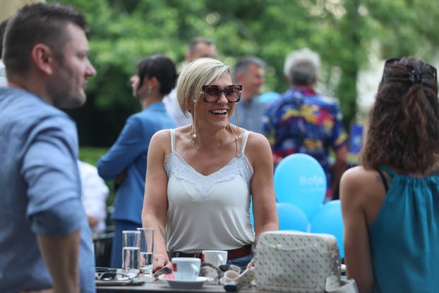 Zagreb: Doček izbornih rezultata u izbornom stožeru Marije Selak Raspudić
