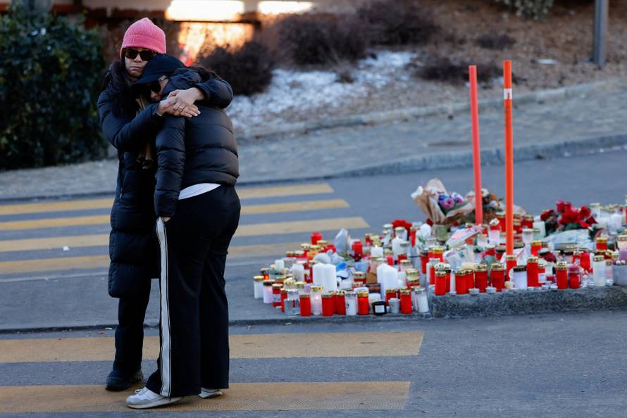 Aftermath of New Year’s Eve party fire and explosion at "Le Constellation" bar in Crans-Montana