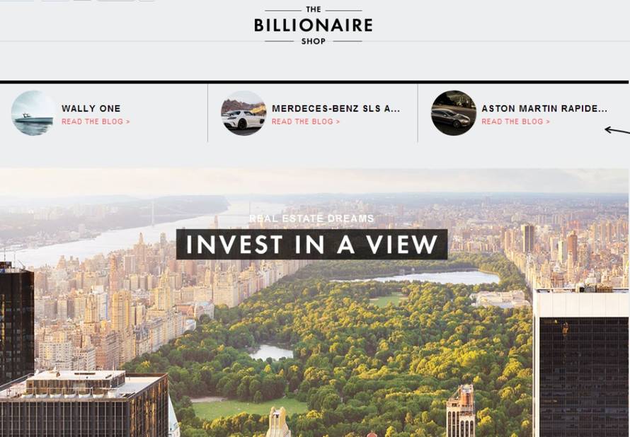 thebillionaireshop.com