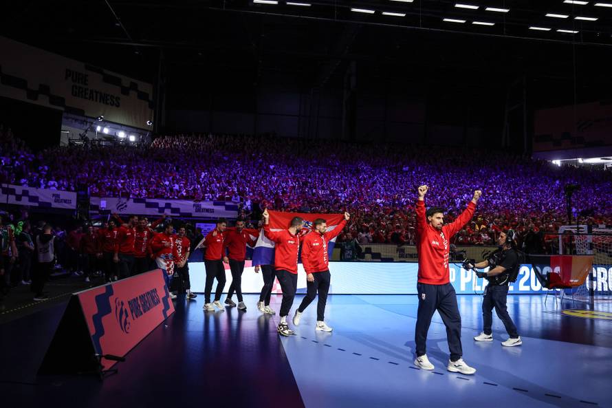 Dodjela medalja hrvatskoj rukometnoj reprezentaciji