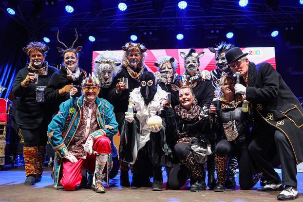 Zatvaranje 200. Samoborskog fašnika spaljivanjem princa Fašnika 