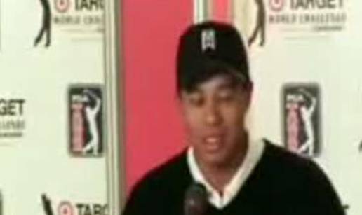 Tiger Woods se zacrvenio zbog škakljivog pitanja