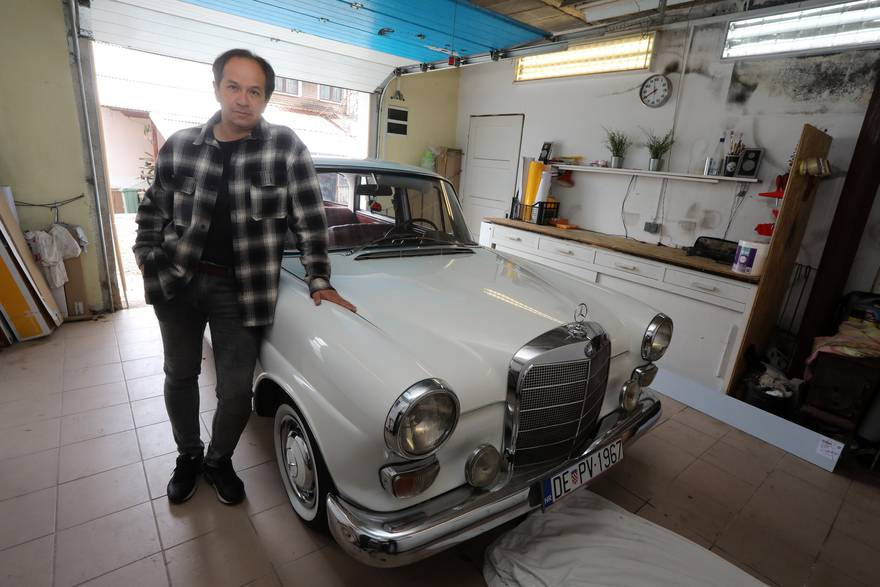 'Čak sam pet godina sastavljao Mercedes, popravljao sam baš sve. Ima i posebnu bijelu boju'
