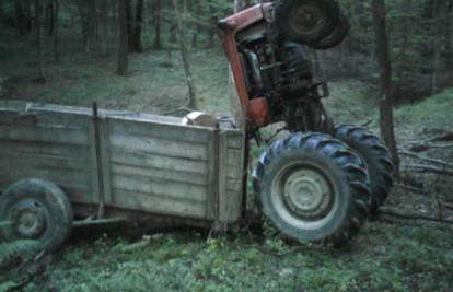 Umalo ga zgnječio traktor, prošao s nekoliko šavova