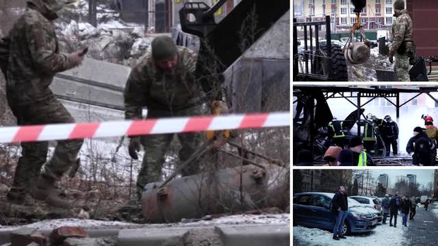 VIDEO Pogledajte posljedice žestokog ruskog udara na Kijev: 'Stalno eksplozije, ovo je užas'