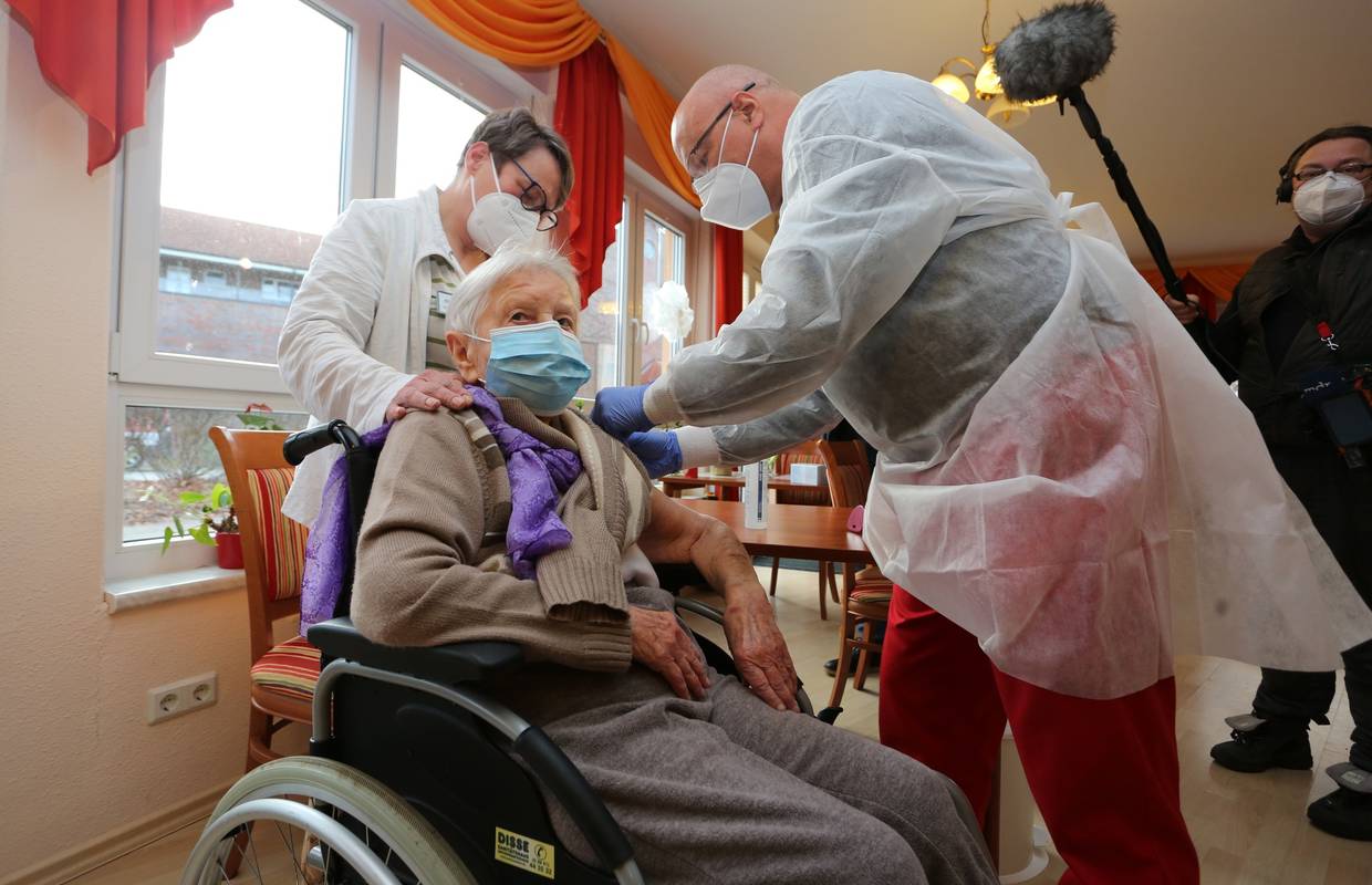 Štićenica (101) doma za starije prva se cijepila u Njemačkoj
