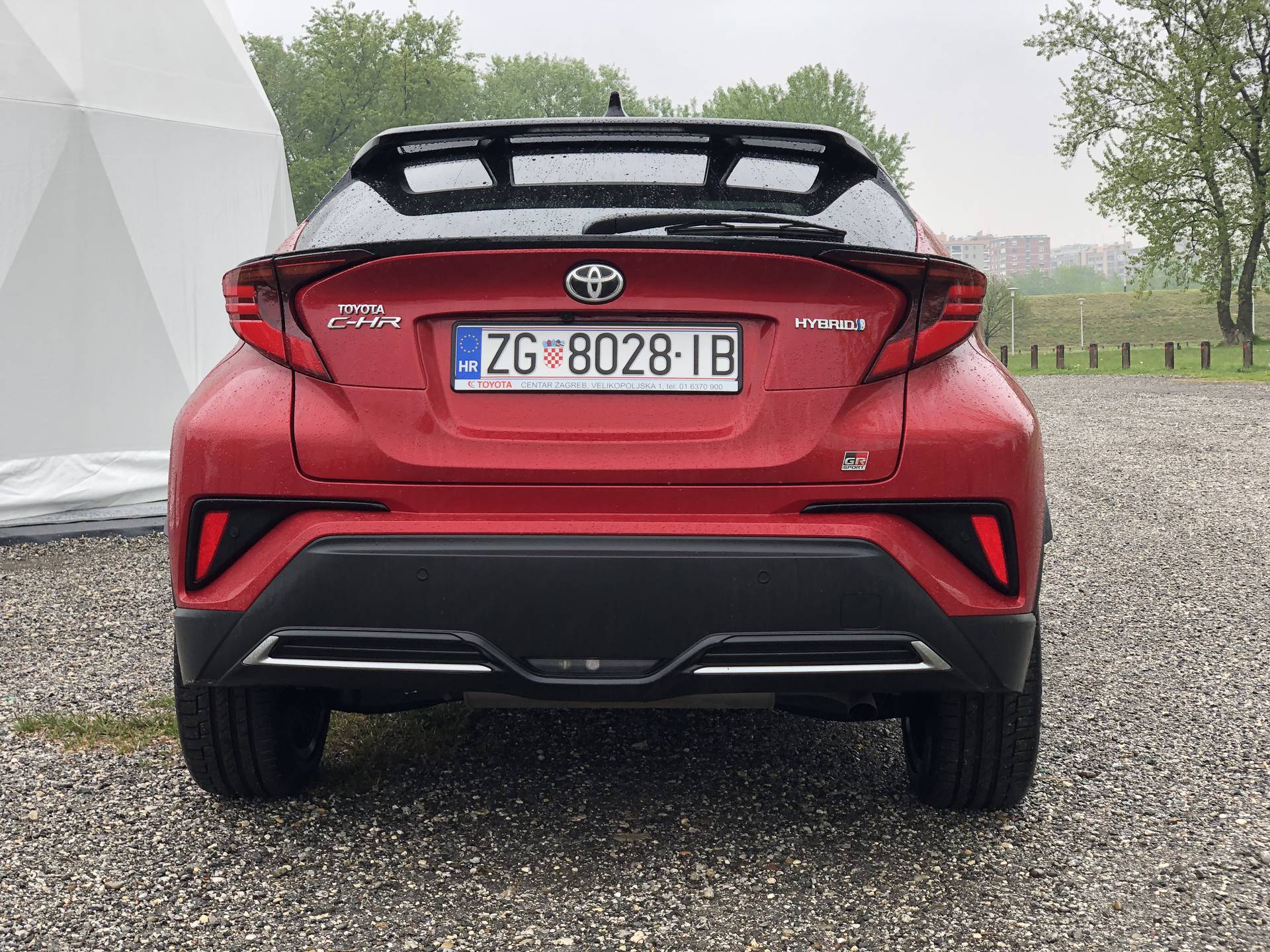 Toyota C-HR s trunkom agresive iz auta svjetskog rally prvaka