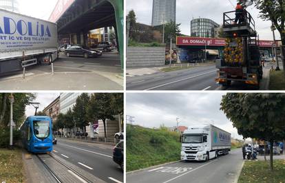 Šleper potrgao žice u Savskoj: Ulica je opet puštena u promet