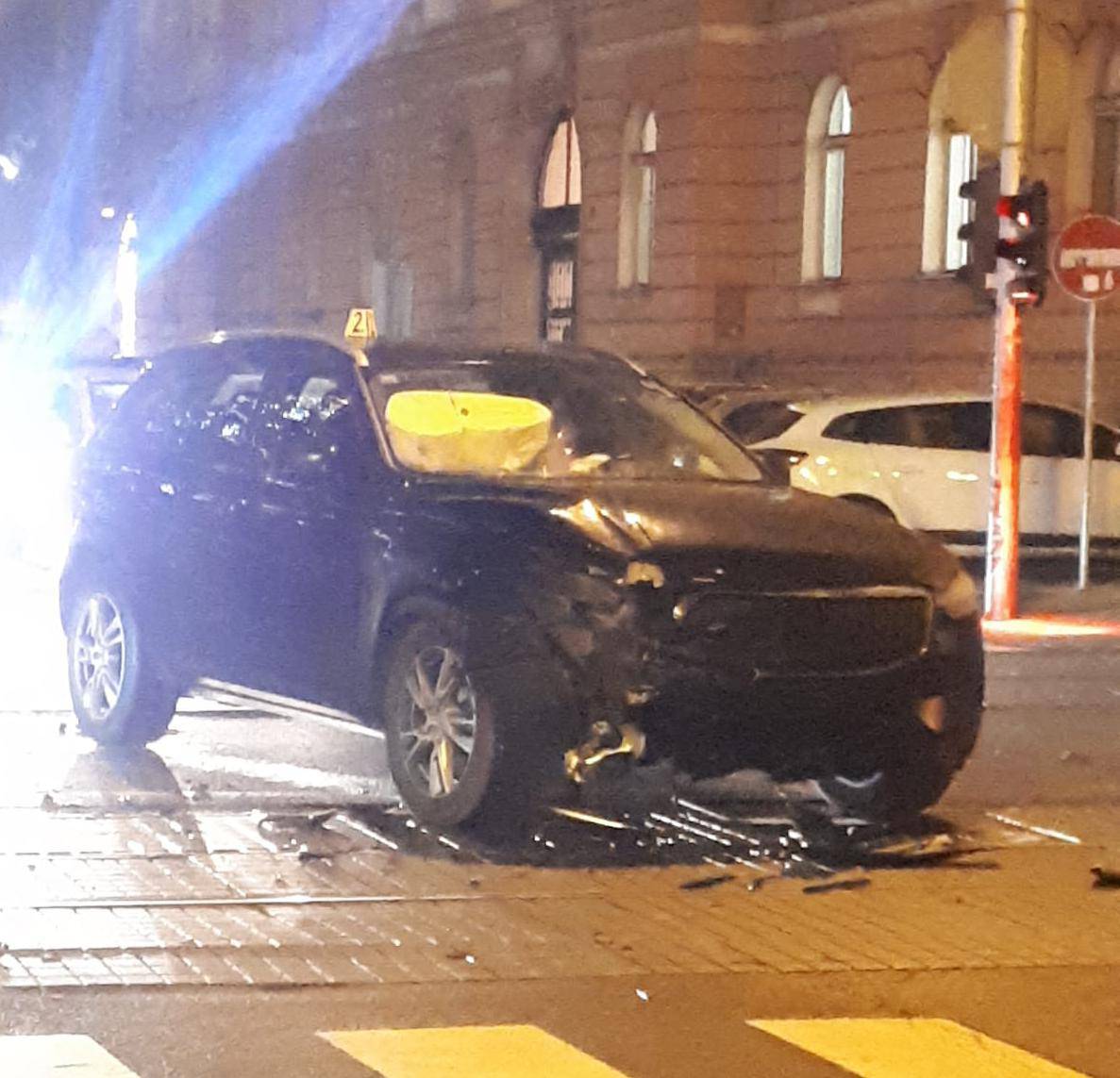 Dvije nesreće u samom centru Zagreba, jedan čovjek ozlijeđen