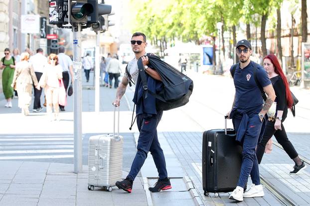 Okupljanje hrvatske nogometne reprezentacije uoči prijateljskog ogleda s Belgijom