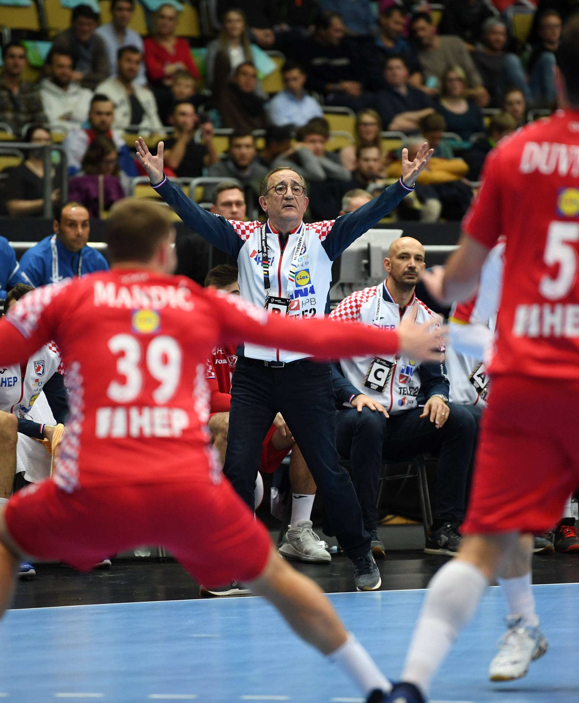 IHF Handball World Championship - Germany & Denmark 2019 - Group B - Croatia v Macedonia