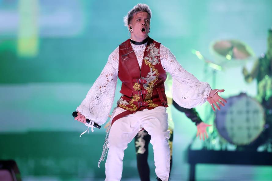 Malmo:  Baby Lasagna na generalnoj probi uoči finalne večeri Eurosonga 