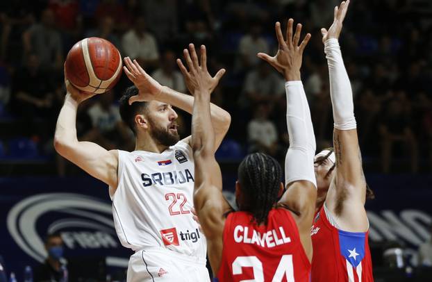 FIBA Olympic Qualifying Tournament - Semi Final - Serbia v Puerto Rico