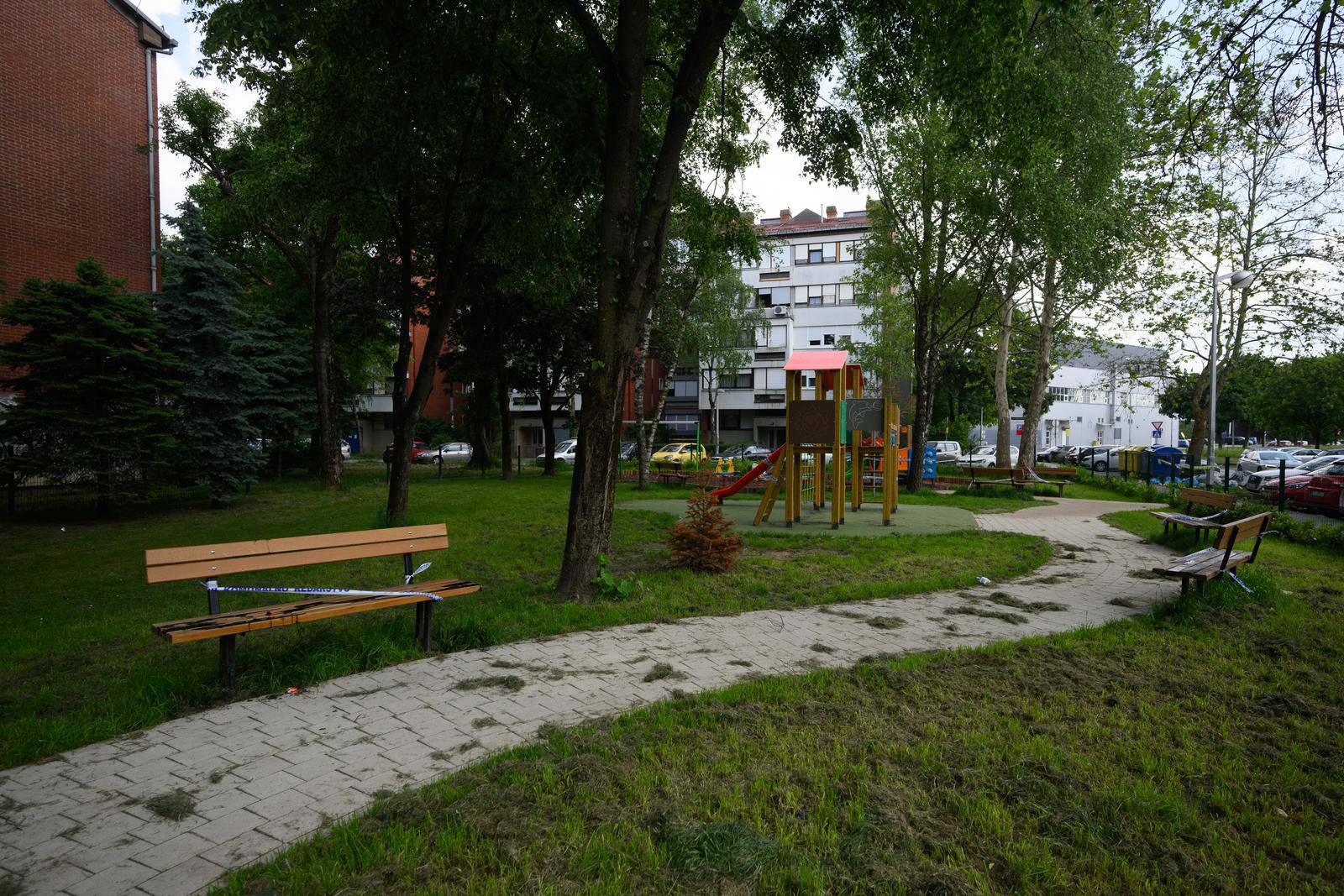 Zagreb: Devastiran dječji park u Španskom