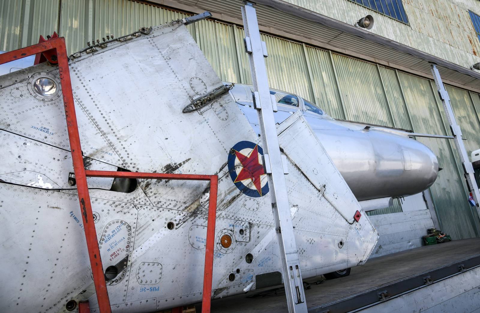 MiG 21 pilota Rudolfa PereÅ¡ina stigao u Hrvatsku