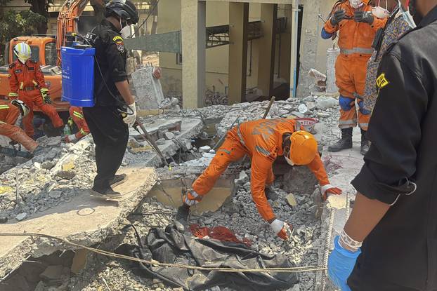 Myanmar Southeast Asia Earthquake