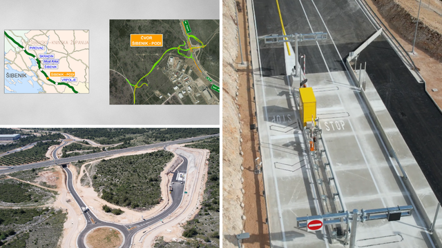 VIDEO Otvorili su novi izlaz s A1 kod Šibenika: Projekt od sedam mil. eura novi je prilaz gradu