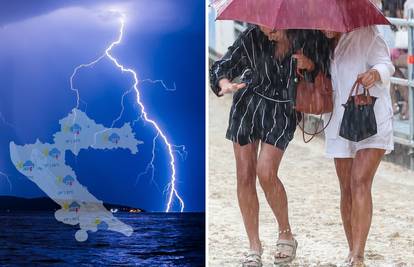 STIŽE NEVRIJEME! DHMZ upalio žuti alarm za cijelu Hrvatsku!