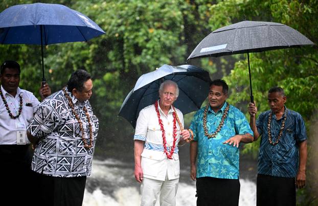 Posjet kraljevskog para Samoi