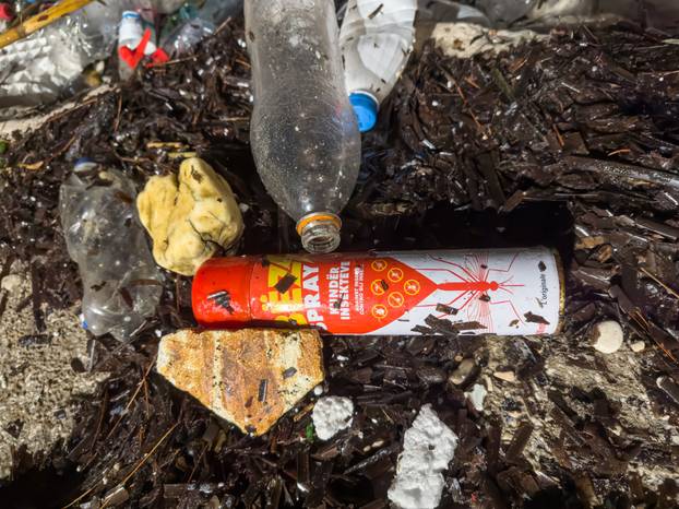 Dubrovnik: Velike količine smeća i plastike nanesene su jakim jugom u staru luku