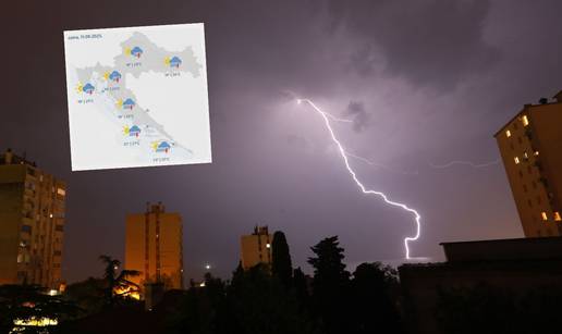 Za četvrtak opet oglasili crveno upozorenje za jednu regiju! Stiže nam još kiše i grmljavine
