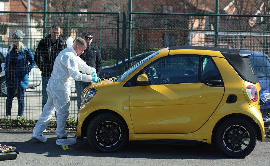 Zagreb: Policijski očevid u Dubravi gdje je jutros došlo do pucnjave