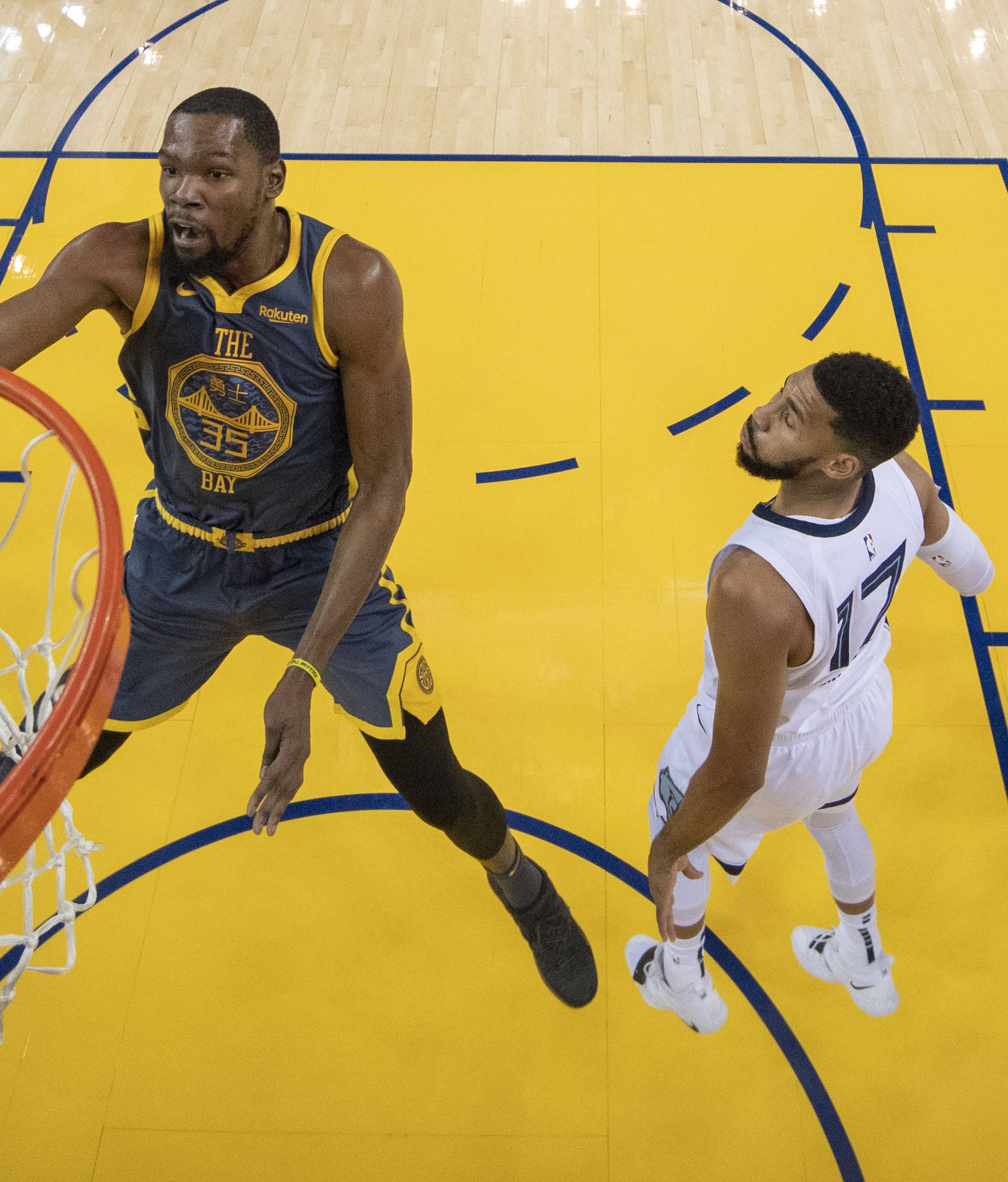 NBA: Memphis Grizzlies at Golden State Warriors