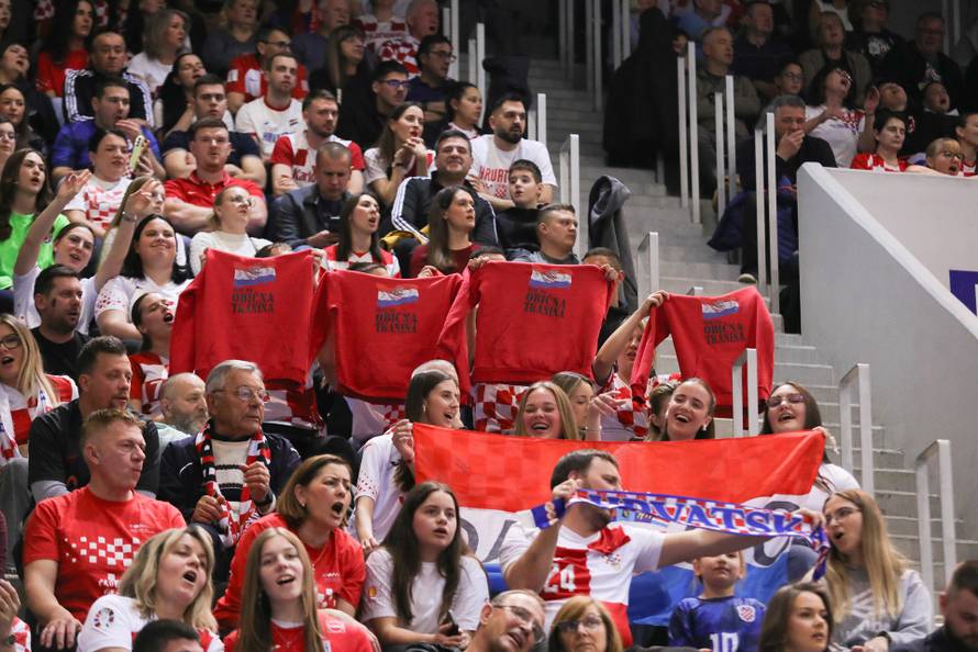 Osijek: Prijateljska utakmica između Hrvatske i Švicarske