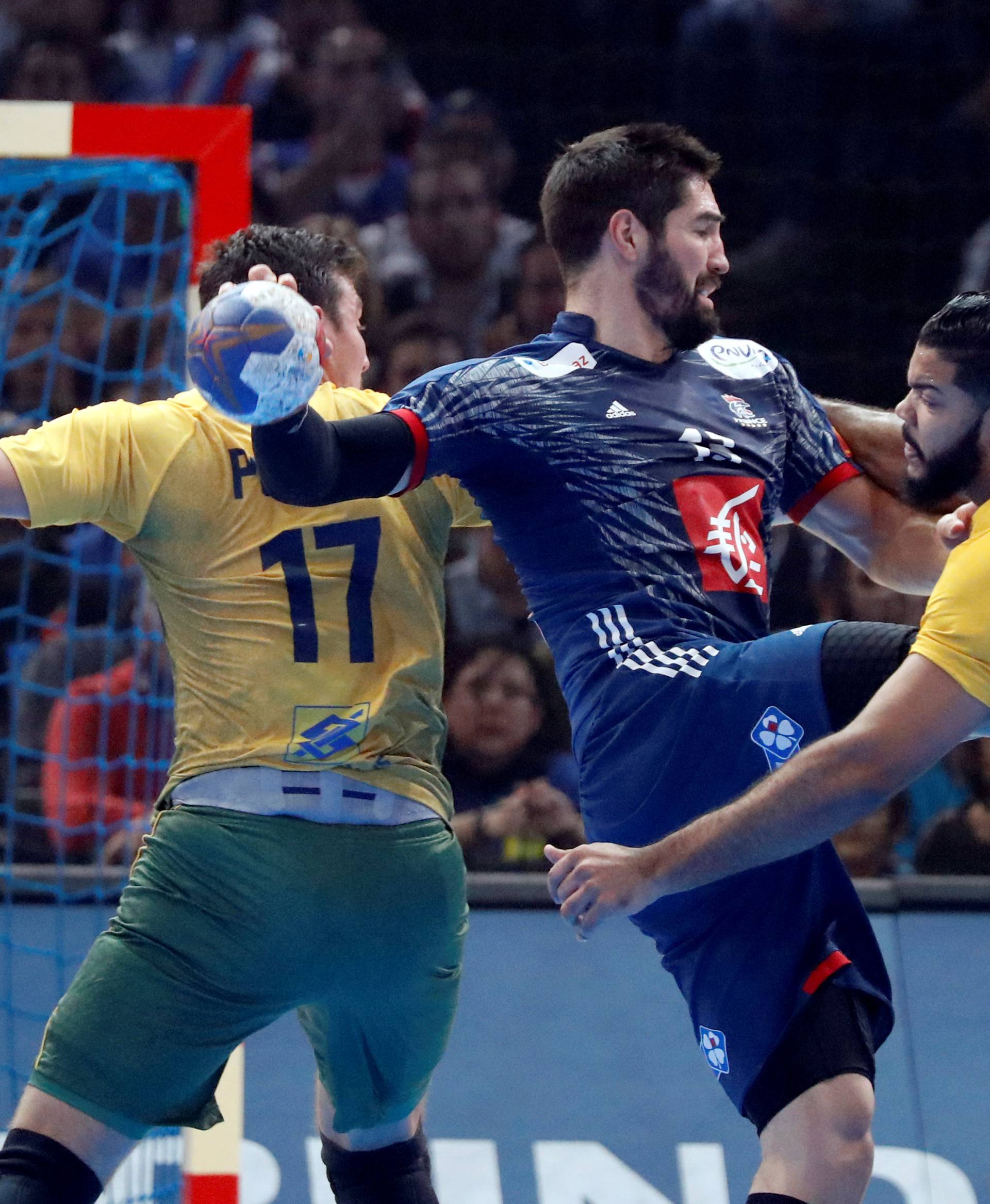 Men's Handball - France v Brazil - 2017 Men's World Championship Main Round - Group A