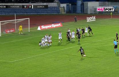 VIDEO Pogledajte majstoriju Robina Gonzaleza iz slobodnog udarca protiv Gorice! Kakav gol