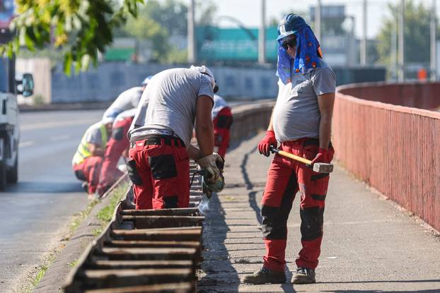 Zagreb: Obnovljeni istočni kolnik Jadranskog mosta otvoren je za promet